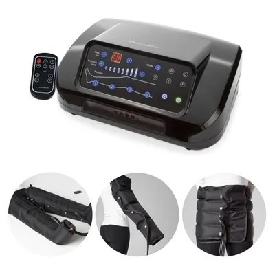 Immagine prodotto di Dinamicamed PRO 4.0 Digitale Classic, Pressoterapia Linfodrenaggio, con 6 Programmi e 4 Camere d'aria, 2 Gambali, Fascia Addominale e Bracciale