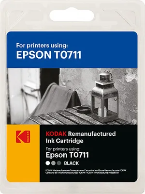 Produktbild von Kodak 185E007101 kompatibel für Epson DX4000 C13T07114012 T0711/T0891