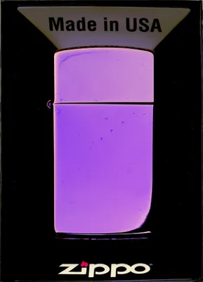 Zdjęcie produktu dla Zapalniczka Zippo Saphire Slim High Polished 60001181
