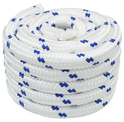 Immagine prodotto di Corda per alpinismo, 6 mm, 5 metri, bianca e blu