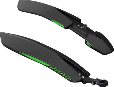 Produktbild von Stück Fahrrad-Schutzbleche, reflektierend, wasserdicht, leicht, universell, 24/26/27,5 Zoll, MTB, Mountainbike, Rennrad, vorne und hinten, Schmutzfänger, Fahrradzubehör