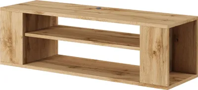 Produktbild von Selsey Wall - TV-Schrank mit 2 Fächern, Holzoptik Eiche , 100 cm
