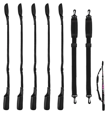 Productafbeelding van Hengelbescherming 5 stuks, verstelbare hengelbeschermers voor hengels van 59 cm tot 130 cm