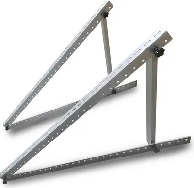 Produktbild von Halterung Aufständerung für Photovoltaik PV Solarmodul Flachdach bis 114 cm