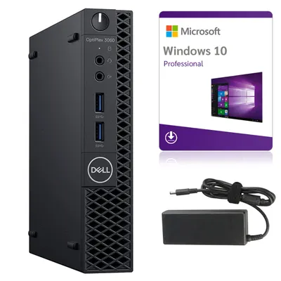 Produktbild von Komputer PC Dell OptiPlex 3060 Micro | Intel i5-8500 | 16 GB DDR4 | 1000 GB SSD | Win10 | Klasa A