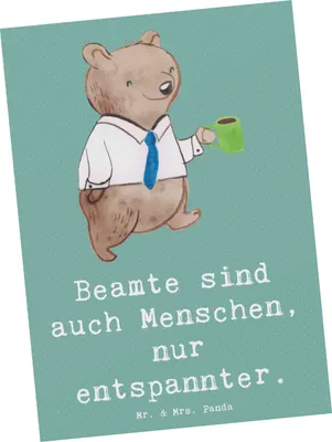 Produktbild von Mr. & Mrs. Panda Grußkarte Beamtin Entspannt - Meeresbrise - Geschenk, Berufsliebe, Kunstkarten, Geschenkidee, Beamte, Berufe, Spruch, Struktur, Fotokarte, Postkarte
