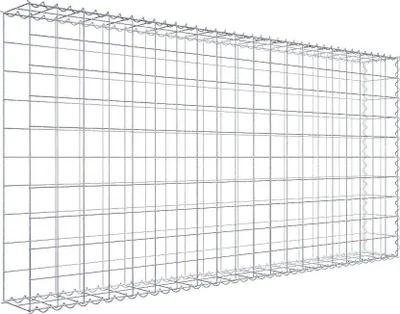 Obrázek produktu pro Přídavný gabion typ 2 200 cm x 100 cm x 20 cm (D x V x H), velikost ok 10 cm x 10 cm, spirála