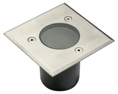 Imagen del producto de ALFA MINI: Lámpara cuadrada GU10 para empotrar
