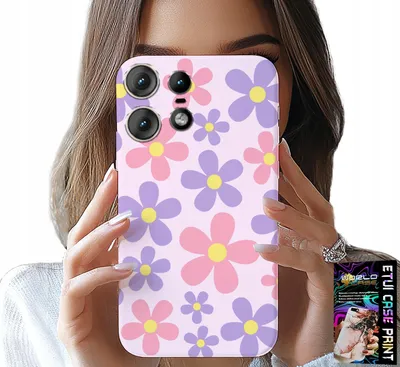 Obrázek produktu pro Pouzdro pro Motorola Edge 50 Pro - barevné kopretiny, sedmikrásky, květiny