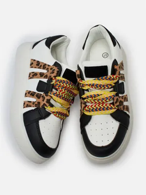 Produktbild von Damen Stoff-Sneakers Alis Schwarz, leichte Freizeitschuhe, Größe 38