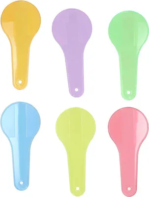 Produktbild von Transparente Farbpaddel – 6 Stück
