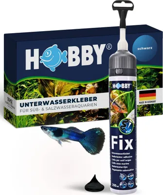 Produktbild von HOBBY Aquaristik Fix Unterwasserkleber I 200 ml Kartusche I universell einsetzba