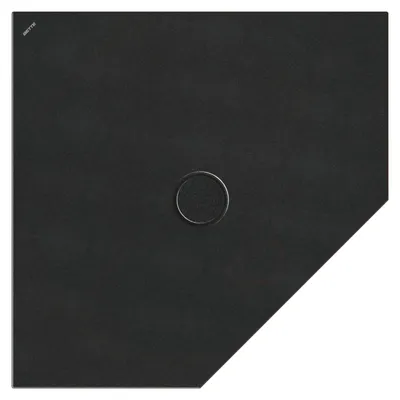 Image de BetteFloor Caro receveurs de douche pentagonaux avec BetteGlasur Plus, 900x900mm, 7191-790PLUS