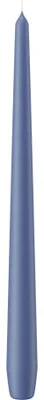 Produktbild von Spitzkerzen Grau-Blau 300 x Ø 25 mm, 12 Stück