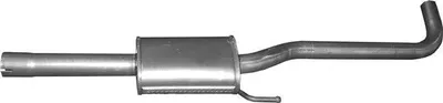 Produktbild von POLMO 10.37 Mittelschalldämpfer Schalldämpfer für HYUNDAI i30 (GD) i30 CW (GD) i30 Coupe