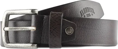 Produktbild von KLONDIKE 1896 Leder Gürtel Seth Belt W90 Grey grau