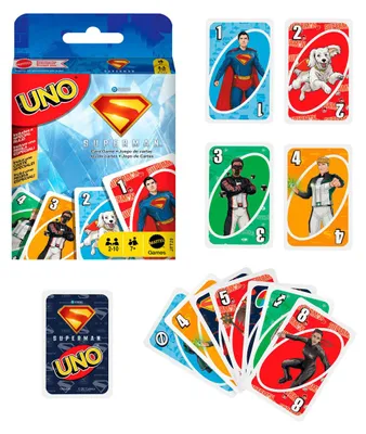Image de Jeu de cartes Uno Superman - Mattel