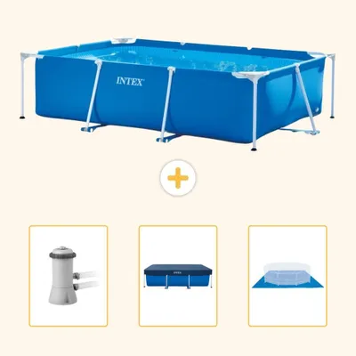 Produktbild von Rechteckiger Frame Pool - 300x200x75 cm - 4-teilig SCB76