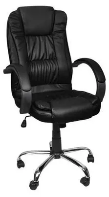 Immagine prodotto di Sedia da ufficio, ecopelle - nero MALATEC