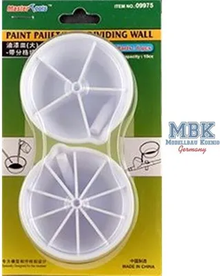 Zdjęcie produktu dla TRUMPETER TRU09975 Paleta do farb (L) z przegrodą - Farbschale