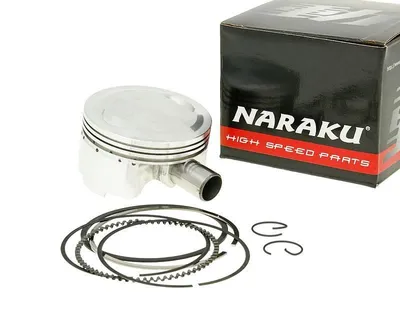 Obrázok produktu pre Naraku sada piestov NK600.06F - 180cc, 63mm, kované pre GY6, Kymco AC