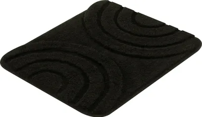 Produktbild von Kleine Wolke Badteppich BOW Schwarz 55 x 65 cm