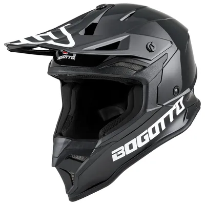 Produktbild von Bogotto H337 MX Motocross Helm, schwarz, L (59/60)