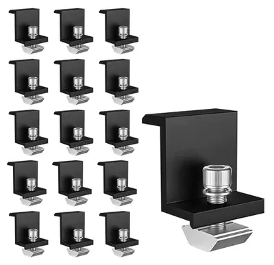 Image de Kit de 16 supports pour panneaux solaires, pour montage