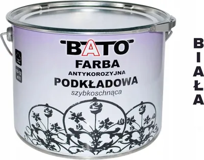 Zdjęcie produktu dla Farba Antykor.podkład.szybkosch.biała 10L