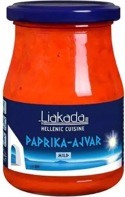 Image de Ajvar doux au paprika Liakada, 330g