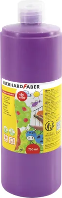 Produktbild von EBERHARD FABER Fingerfarbe EFA Color maganviolett 750 ml
