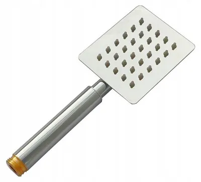 Produktbild von Quadratischer Duschkopf Brausekopf Chrom 1-Funktion