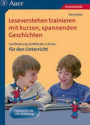 Obrázek produktu pro Leseverstehen trainieren mit kurzen, spannenden Geschichten. Ab Klasse 2 für den Unterricht