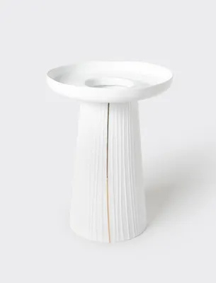 Produktbild von Räder Vase plissiert D.18,5cm H.25cm