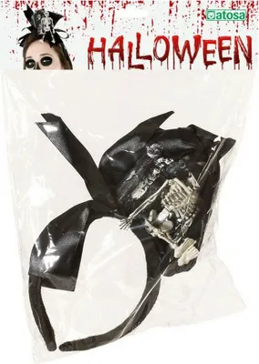 Image de Bandeau tête de mort Halloween