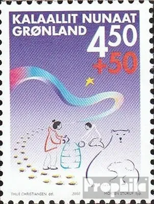 Produktbild von Briefmarken Dänemark - Grönland 2002 Mi 378 (kompl.Ausg.) postfrisch Paarisa