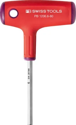Produktbild von Swiss Tools Quergriff-Schraubendreher6x80mm
