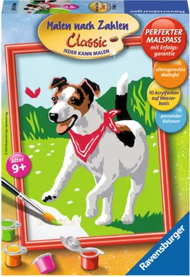 Produktbild von Hund mit Schmetterling