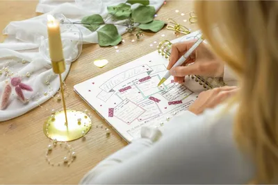 Obrázek produktu pro sigel JQ100 sigel spirálová kniha Jolie Inspire Square "Golden Rain"