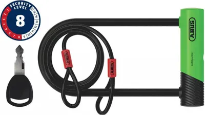 Image de Antivol Abus 94376 - 410K/170HB230 GREEN SH ULTRA + COBRA 10/120