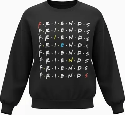 Produktbild von Sweatshirt Friends Schwarz 42