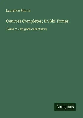Produktbild von Oeuvres Complètes  En Six Tomes