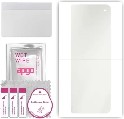 Produktbild von apgo Hydrogel Schutzfolie, Matt, kompatibel mit Xiaomi Mix Fold, flexibele Displayschutzfolie, Folie mit Positionierhilfe, Anti-Fingerprint, kratzfest, einfache Montage