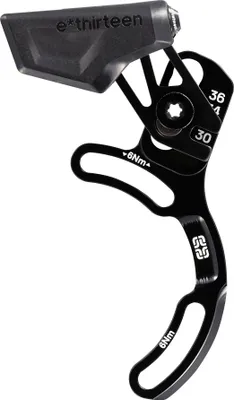 Image de e*thirteen Vario Trail Kettenführung, Compact Slider, ISCG 05 2-bolt, 30-36 Z., black