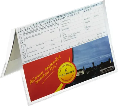 Produktbild von DURABLE Doppelhülle A5, 214119 transparent