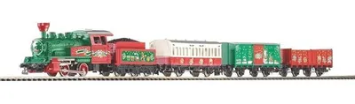 Imagen del producto de 57081 - Set de inicio para Navidad: locomotora y 3 vagones, color verde