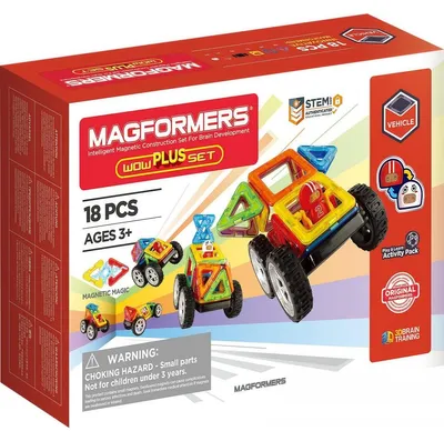 Immagine prodotto di Magformers Wow più kit per auto