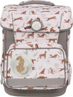 Produktbild von School Mood Schulranzenset 7-tlg. Hero Maxx Air+ Leopard Nordic Collection