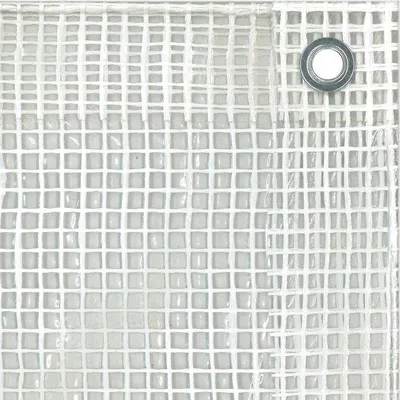 Immagine prodotto di Rete impermeabile 400 x 6 m, trasparente e bianca, 150 g/m²
