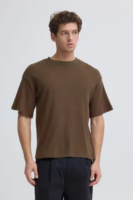 Produktbild von Casual Friday CFHurdal Herren T-Shirt Kurzarm Shirt 100% Baumwolle Relaxed Fit
